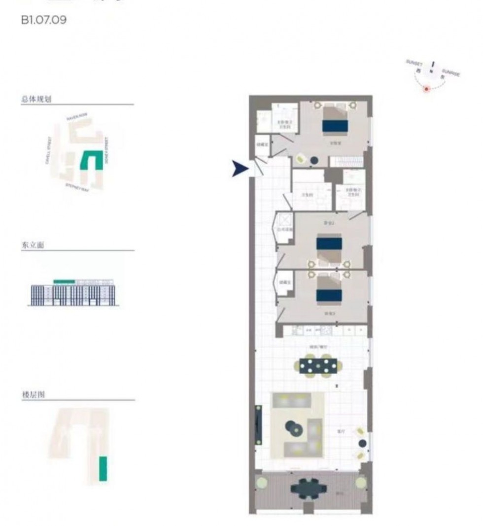 Floorplan for Georgette Apartments, 91 Sidney Street, London